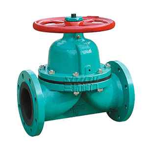 G41J襯膠隔膜閥,鑄鐵隔膜閥